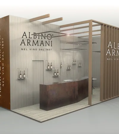 Stand Vinitaly: cantina Albino Armani